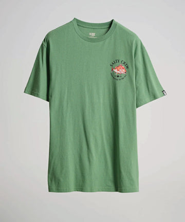 Salty Crew Snap Attack S/S Tee - Sage Green